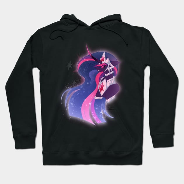 Armoured Everlight Everlasting Hoodie by Marie Oliver